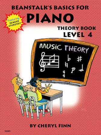 Beanstalk's Basics for Piano: Theory Book 4 - Piano Method Series