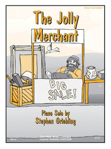 Griebling, Stephen - The Jolly Merchant - Early Intermediate - Piano Duet (1 Piano 4 Hands) (POP)