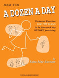 Burnam, Edna Mae - A Dozen a Day, Book 2 - Piano Method Series