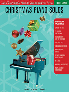 XMAS - Thompson, John - Modern Course: Christmas Piano Solos, 3rd (Third) Grade - Ten (10) Holiday Favorites arr. Glenda Austin - Piano Solo Collection w/CD