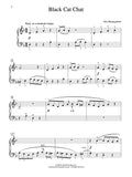 Halloween - Baumgartner, Eric - Black Cat Chat - Later Elementary - Piano Solo Sheet