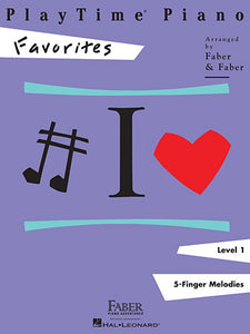 PlayTime Favorites Level 1 Faber Piano Adventures Book