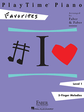 PlayTime Favorites Level 1 Faber Piano Adventures Book