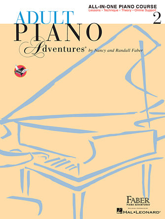 Adult Piano Adventures All-in-One Piano Course Book 2 Book with Media Online