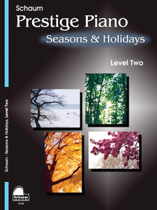 Seasons & Holidays, Level 2 arr. Wesley & Jeff Schaum - Late Elementary - Piano Solo Collection*