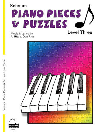 Rita, Al & Dan - Schaum Piano Pieces & Puzzles, Level 3 - Piano Method Series*