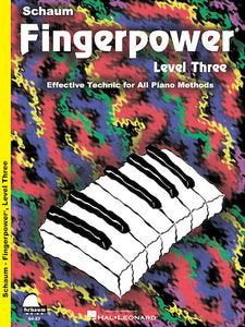 Schaum, Wesley - Fingerpower Book, Level 3 - Effective Technic for All Piano Methods - Piano Method Series