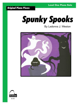 Halloween - Weston, Ladonna J. - Spunky Spooks - Piano Solo Sheet*