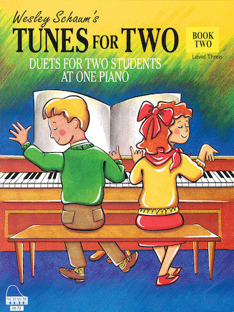 Schaum - Tunes for Two, Book 2 Level 3 - Duets for Two Students - Piano Duet (1 Piano 4 Hands)