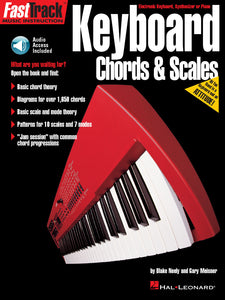 FastTrack Keyboard Method: Chords & Scales - Piano Method Scales w/CD