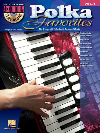 Polka Favorites Accordion Play-Along Volume 1 arr. Gary Meisner Bk/CD