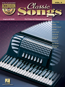 Classic Songs Accordion Play-Along Volume 3 arr. Gary Meisner Bk/CD