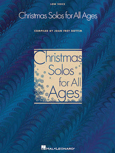 Christmas Solos for All Ages - Low Voice Low Voice arranged by Joan Boytim (SPECIAL ORDER)