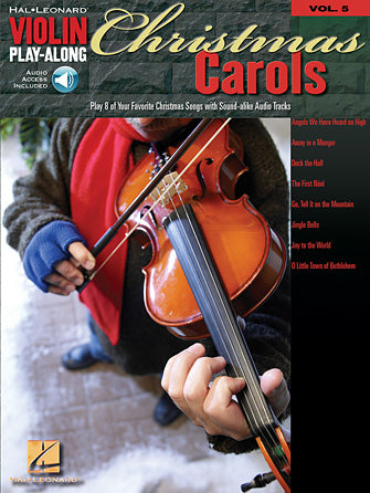 Christmas Carols - 8 Favorite Christmas Songs - Violin Solo w/CD - Violin Play-Along Volume 5