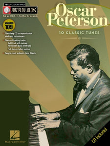 Oscar Peterson Jazz Play-Along Volume 109 Book/CD Pack