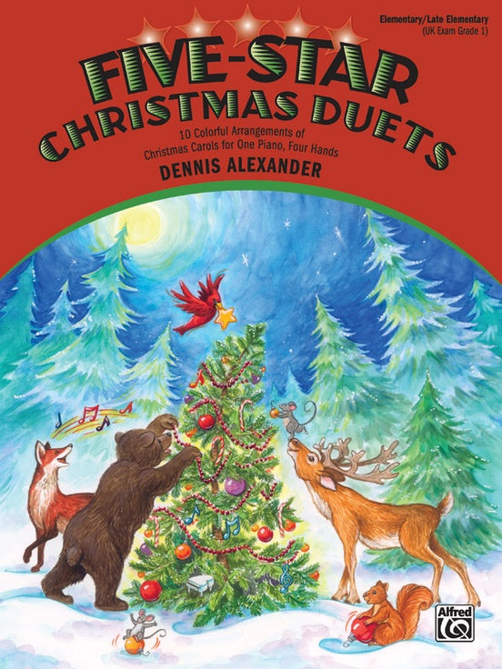 Five-Star Christmas Duets - Dennis Alexander, Elementary/Late Elementary