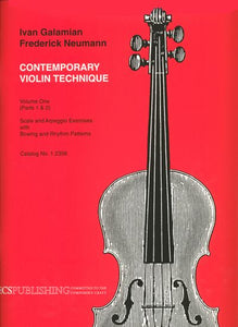 Galamian - Contemporary Violin Technique, Vol. 1