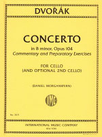 Dvorak, Antonin - Cello Concerto in B minor, Opus 104 - Solo Part w/Opt. 2nd Cello by Daniel Morganstern - Includes Commentary and Preparatory Exercises - Cello Solo