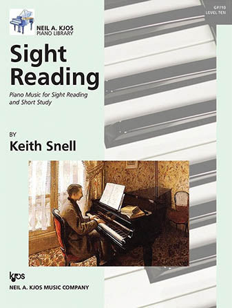 Snell, Keith / Hidy, Diane - Sight Reading: Piano Music for Sight Reading & Short Study - Level 10 - Piano Method Series*