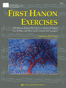 Hanon, Charles-Louis - First Hanon Exercises ed. Keith Snell - The Virtuoso Pianist, Part 1 (Abridged) Plus Twenty-Four (24) Major & Minor Scales, Chords & Arpeggios - Piano Method Volume