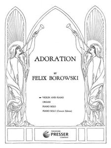 Borowski, Felix - Adoration - Violin & Piano