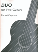 Duo for Two Guitars (2 copies included)- Robert Capanna