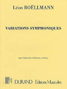 Boellmann, Leon - Symphonic Variations, Opus 23 - Cello & Piano