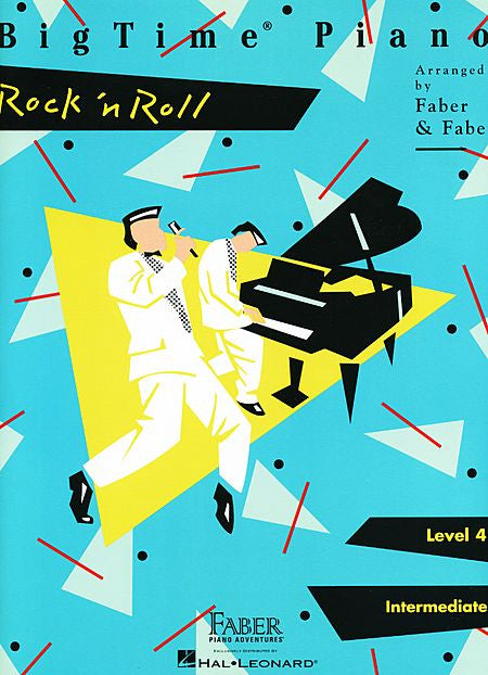 BigTime Rock 'n' Roll Level 4 Faber Piano Adventures Book