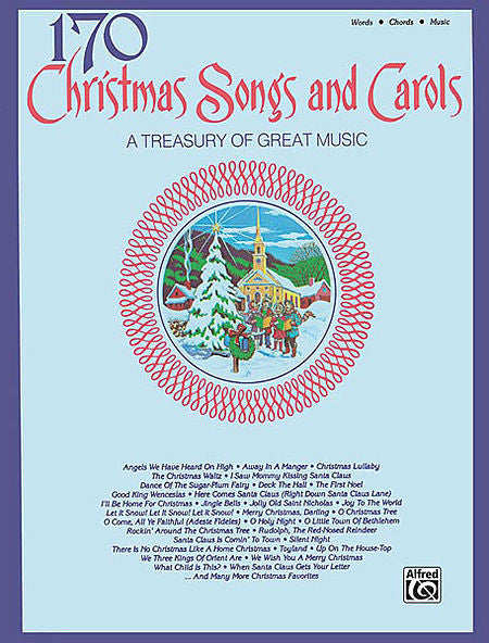 170 Christmas Songs and Carols PVG