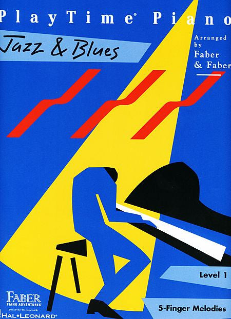 PlayTime Jazz & Blues Level 1 Faber Piano Adventures Book