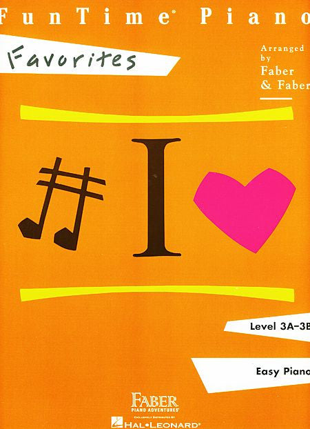 FunTime Favorites Level 3A-3B Faber Piano Adventures Book