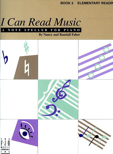 I Can Read Music - Book 2 Elementary Reading Faber Piano Adventures