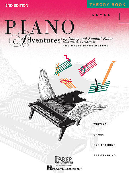 Level 1 - Theory Book - 2nd Edition Piano Adventures Faber Piano Adventures Theory Book