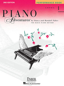 Level 1 - Performance Book - 2nd Edition Piano Adventures Faber