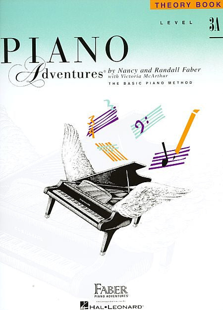 Level 3A - Theory Book Piano Adventures Faber