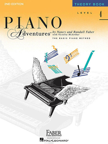 Level 4 - Theory Book Faber Piano Adventures