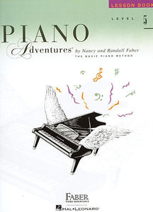 Level 5 - Lesson Book Piano Adventures Faber Piano Adventures