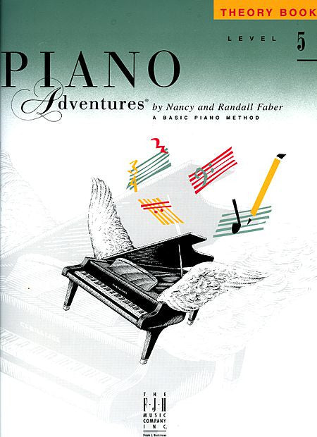 Level 5 - Theory Book Piano Adventures Faber Piano Adventures Theory Book