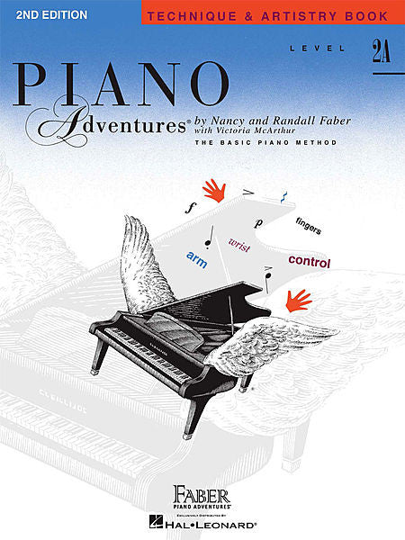 Level 2A - Technique & Artistry Book - 2nd Edition Faber Piano Adventures