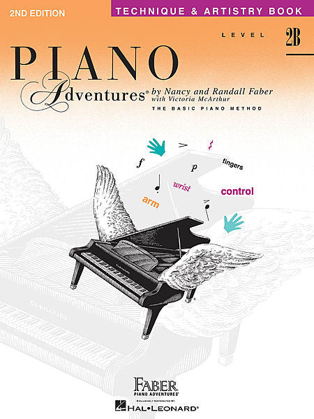 Level 2B - Technique & Artistry Book - 2nd Edition Faber Piano Adventures