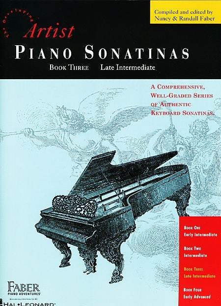 Piano Sonatinas - Book Three Developing Artist Original Keyboard Classics Faber Piano Adventures