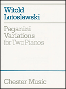 Lutoslawski, Witold - Paganini Variations for Two Pianos (1941) - Piano Ensemble (2 Pianos 4 Hands)