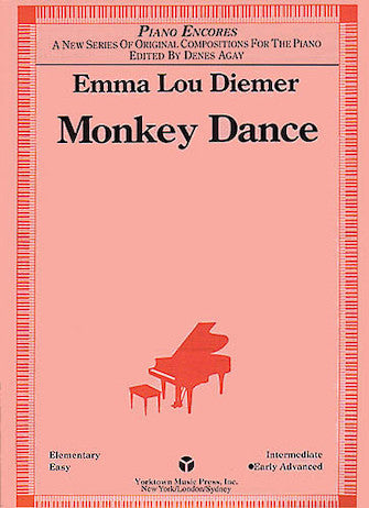 Monkey Dance - Emma Lou Diemer, Early advanced piano.