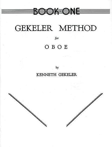 Gekeler Method for Oboe, Book I