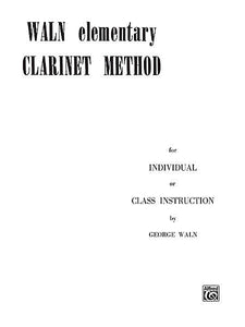 Waln Elementary Clarinet Method