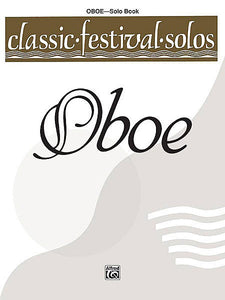 Classic Festival Solos (Oboe), Volume 1 Solo Book