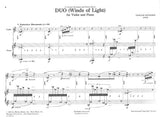 Levinson, Gerald - Duo (Winds Of Light) - Violin & Piano
