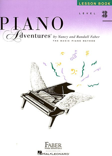 Level 3B - Lesson Book Faber Piano Adventures