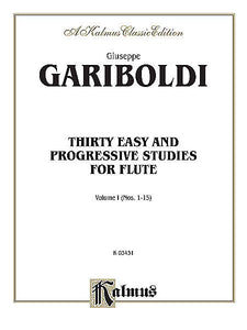 Thirty Easy and Progressive Studies, Volume I (Nos. 1-15)