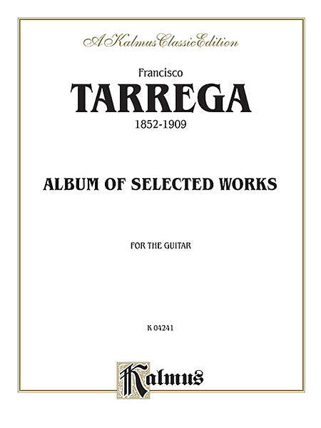 Tarredha - Album of Selected Works for Guitar